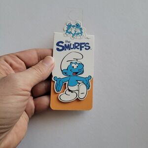 2011 Welcome Smurf Magnetic Magnet Bookmark Y2K UK That Company Called If- 95104